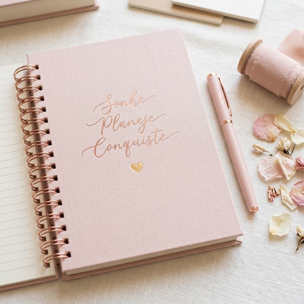 Caderno Sonhe Planeje Conquiste